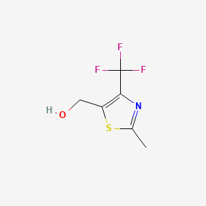 5-(Hydroxymethyl)-2-methyl-4-(trifluoromethyl)-1,3-thiazole