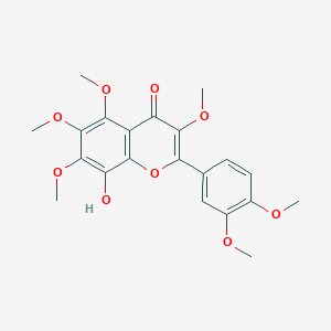 8-Hydroxy-3,5,6,7,3′,4′-hexamethoxyflavone