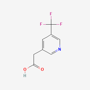 2-(5-(Trifluoromethyl)pyridin-3-yl)acetic acid