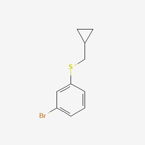 (3-Bromophenyl)(cyclopropylmethyl)sulfane
