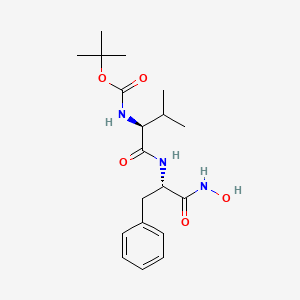 N-[(1，1-Dimethylethoxy)carbonyl]-L-valyl-N-hydroxy-L-phenylalaninamide