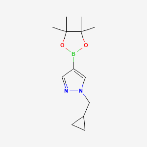 1-(Cyclopropylmethyl)-4-(4,4,5,5-tetramethyl-1,3,2-dioxaborolan-2-yl)-1H-pyrazole