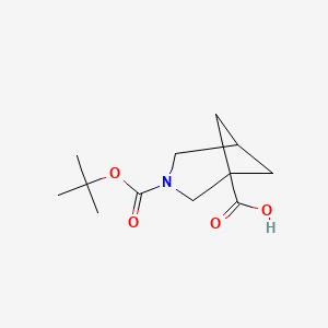 3-(tert-Butoxycarbonyl)-3-azabicyclo[3.1.1]heptane-1-carboxylic acid