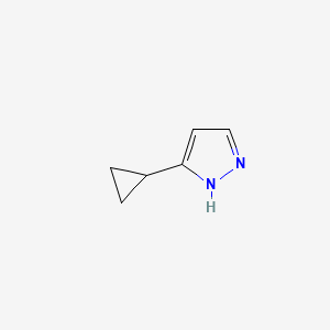 3-Cyclopropyl-1H-pyrazole, 98%