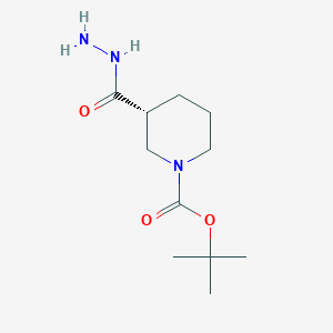 tert-Butyl (R)-3-(hydrazinecarbonyl)piperidine-1-carboxylate