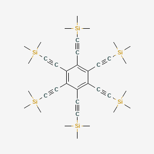 1,2,3,4,5,6-Hexakis[(trimethylsilyl)ethynyl]benzene