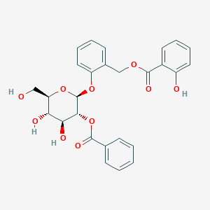 β-D-Glucopyranoside, 2-[[(2-hydroxybenzoyl)oxy]methyl]phenyl, 2-benzoate