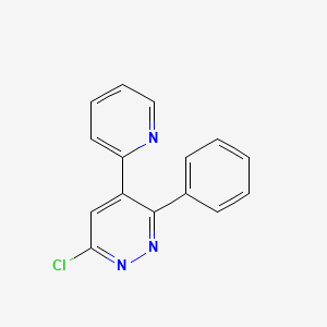 6-Phenyl-5-(4-pyridyl)pyridazin-3-ol