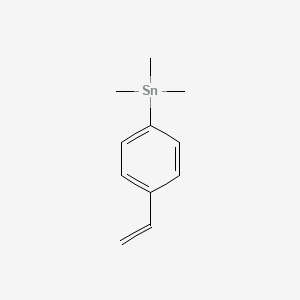 (4-Ethenylphenyl)trimethylstannane(stabilized with TBC)