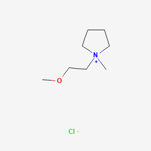 1-(2-Methoxyethyl)-1-methylpyrrolidin-1-ium Chloride