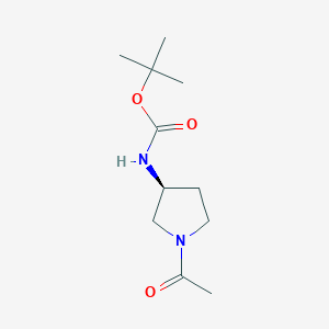 (S)-tert-Butyl (1-acetylpyrrolidin-3-yl)carbamate