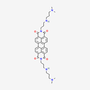 2,9-Bis[3-[[3-(dimethylamino)propyl]amino]propyl]anthra[2,1,9-def:6,5,10-d'e'f']diisoquinoline-1,3,8,10(2H,9H)-tetraone