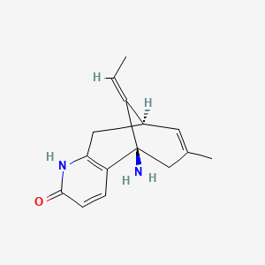 (5R,9R,E)-5-Amino-11-ethylidene-7-methyl-5,6,9,10-tetrahydro-5,9-methanocycloocta[b]pyridin-2(1H)-one, 99%