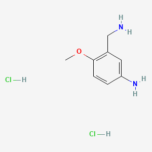3-(Aminomethyl)-4-methoxyaniline dihydrochloride