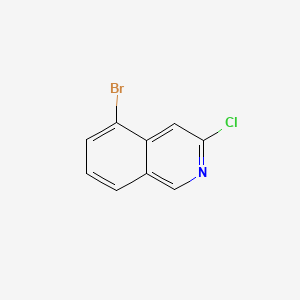 5-Bromo-3-chloroisoquinoline