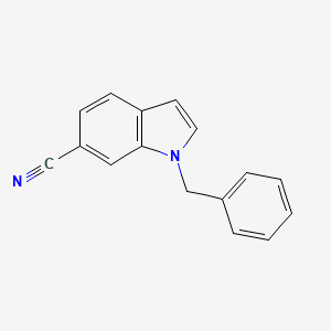 1-Benzyl-1H-Indole-6-Carbonitrile(Saltdata:Free)