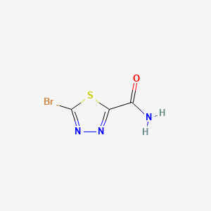 5-bromo[1,3,4]thiadiazole-2-carboxylic acid amide