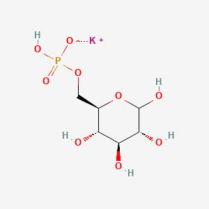 Potassium ((2R,3S,4S,5R)-3,4,5,6-Tetrahydroxytetrahydro-2H-pyran-2-yl)methyl hydrogenphosphate