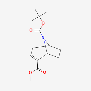 Methyl 8-Boc-8-azabicyclo[3.2.1]oct-2-ene-2-carboxylate