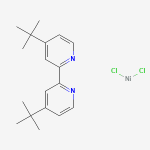 [4,4'-Bis(1,1-dimethylethyl)-2,2'-bipyridine]nickel(II) Dichloride