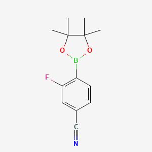 4-Cyano-2-fluorophenylboronic acid pinacol ester, 97%