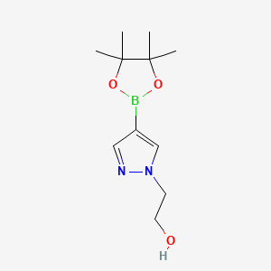 2-[4-(4,4,5,5-Tetramethyl-1,3,2-dioxaborolan-2-yl)-1H-pyrazol-1-yl]ethan-1-ol
