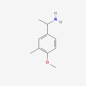 1-(4-Methoxy-3-methylphenyl)ethanamine