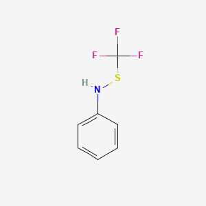 N-Phenyl-S-(trifluoromethyl)thiohydroxylamine