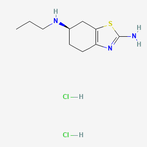(R)-N6-propyl-4,5,6,7-tetrahydrobenzo[d]thiazole-2,6-diamine Dihydrochloride
