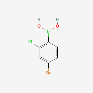 (4-Bromo-2-chlorophenyl)boronic Acid(contains varying amounts of Anhydride)