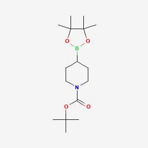 tert-Butyl 4-(4,4,5,5-tetramethyl-1,3,2-dioxaborolan-2-yl)piperidine-1-carboxylate, 97%