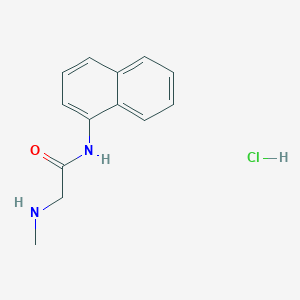 2-(Methylamino)-N-(naphthalen-1-yl)acetamide hydrochloride