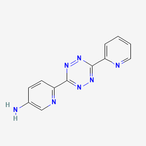 6-[6-(Pyridin-2-yl)-1,2,4,5-tetrazin-3-yl]pyridin-3-amine