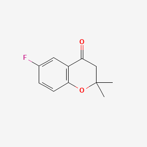 6-Fluoro-2,2-dimethylchroman-4-one