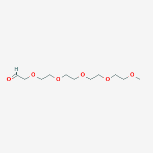 2,5,8,11,14-Pentaoxahexadecan-16-al