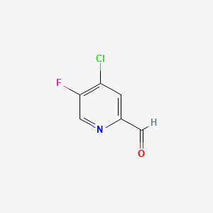 4-Chloro-5-fluoropicolinaldehyde