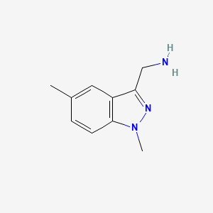 (1,5-Dimethyl-1H-indazol-3-yl)methanamine