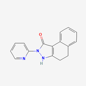 2-(Pyridin-2-yl)-4,5-dihydro-2H-benzo[e]indazol-1-ol