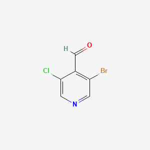 3-Bromo-5-chloropyridine-4-carboxaldehyde