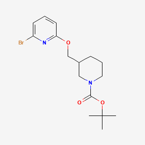 tert-Butyl 3-(((6-bromopyridin-2-yl)oxy)methyl)piperidine-1-carboxylate