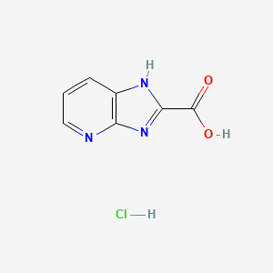 3H-Imidazo[4,5-b]pyridine-2-carboxylic acid hydrochloride