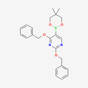 2,4-Dibenzyloxypyrimidine-5-BoronicAcidNeopentylGlycolEster