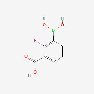 3-Borono-2-fluorobenzoic acid