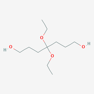 4,4-Diethoxyheptane-1,7-diol