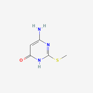 6-Amino-2-(methylthio)pyrimidin-4(1H)-one