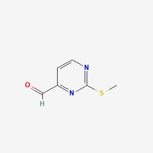 2-(Methylthio)pyrimidine-4-carbaldehyde