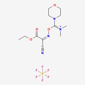(1-Cyano-2-ethoxy-2-oxoethylidenaminooxy)dimethylamino-morpholinocarbeniumhexafluorophosphate, 98%