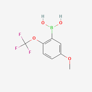 5-Methoxy-2-(trifluoromethoxy)phenylboronic acid