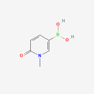 (1-Methyl-6-oxo-1,6-dihydropyridin-3-yl)boronic acid