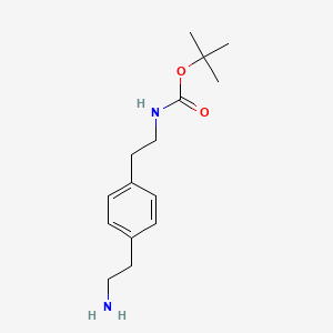 tert-Butyl (4-(2-aminoethyl)phenethyl)carbamate